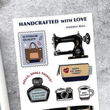 Eric Small Things - Handcrafted With Love Sticker Sheet Hello Houston