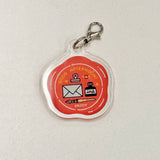 eric Acrylic Charm - Good Afternoon

Acrylic charm from Japanese artist eric. A great accessory for your traveler's notebook, bag, or anything you can think of that needs a cute touch.

Lobster Clasp
Designed by eric