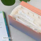 Erin Condren Budget Accordion File Open