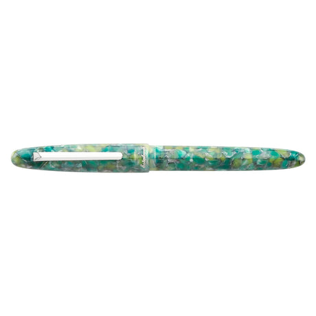 The Estie Sea Glass is inspired by the calming hues of the ocean, offering a serene writing experience with every use. Its smooth design and cool tones make it a unique addition to any collection, perfect for those who seek both tranquility and elegance in their writing tools.

The Esterbrook Estie features a German-manufactured nib by Jowo, known for its reliability and smooth performance. Each nib is carefully inspected by hand and marked with our logo and size indication for easy identification.


One of