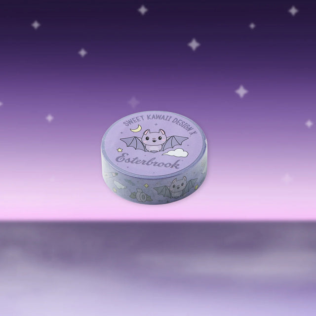 Esterbrook x Sweet Kawaii Design - Simply Batty Washi Tape