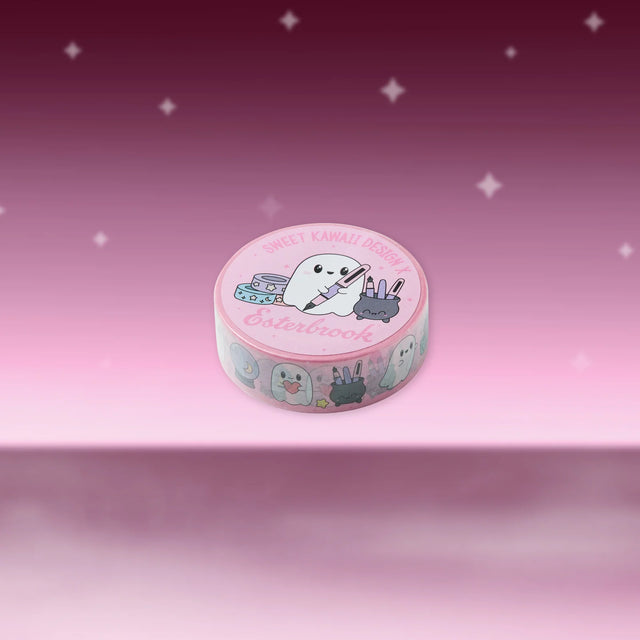 Esterbrook x Sweet Kawaii Design - Pink Ghosts Washi Tape

Spooky season, but make it stationery! This Sweet Kawaii Design x&nbsp;Esterbrook washi tape features a sweet pink background filled with little ghosts, a&nbsp;cauldron pen cup, stacks of washi, a crystal ball, and other spooky-cute details. Basically&nbsp;everything we love, with a little Halloween magic mixed in.


Washi measures 15mm x 5 Meters