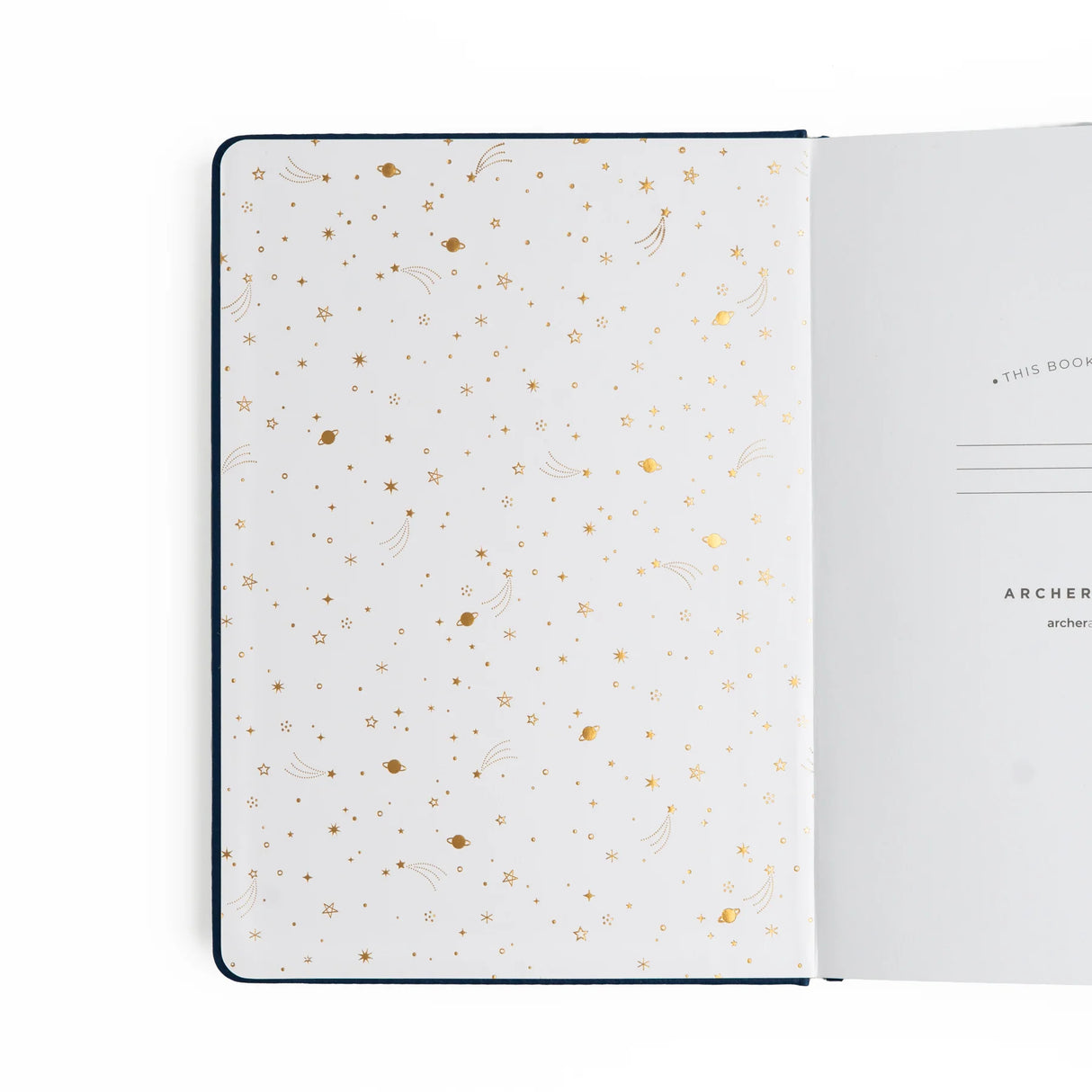 Archer and Olive B6 Dot Grid Notebook: Majestic Skies
