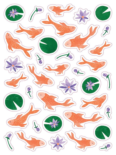 This collection of stickers, inspired by Frances Hodgson Burnett’s words “everything is made out of magic” and illustrated by Dutch artist Valesca van Waveren, recalls the endless wonder found in the natural world: clever foxes, flashing fireflies, vibrant wisteria, glittering crystals, and more! Place these stickers on a piece of snail mail or a notebook, decorate your planner, or share them with friends. —28 sheets —800+ stickers —Matte finish