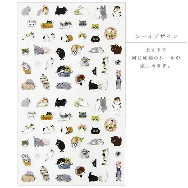 Exotic Shorthair Sticker Sheet

This is a small size transparent material sticker that is easy to decorate in planners or journals. It contains two identical illustrations, so you can use it for preservation, matching, or sharing.

Sheet size: Length 150× Width 90mm
Includes 1 sticker sheet