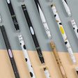 These cute cat gel pens are perfect for planning, for work, home, desk or for school. They will be a beautiful addition to your pen collection!


• 0.5mm Gel Ink
• Black Ink
• Writes very smoothly
• Measures approx. 6" - 7"
• Includes 1 pen, we will send one random color/design