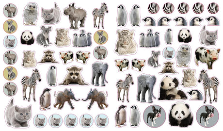 Eyelike Stickers: Baby Animals Sticker Book