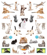 Over 400 irresistible, reusable, and collectible stickers to mix, match, and trade! Part of the bestselling Eyelike Stickers series, Eyelike Stickers: Kittens will delight every kid and crafter who loves cuddly pets. Collage of various cats in different poses on a white background