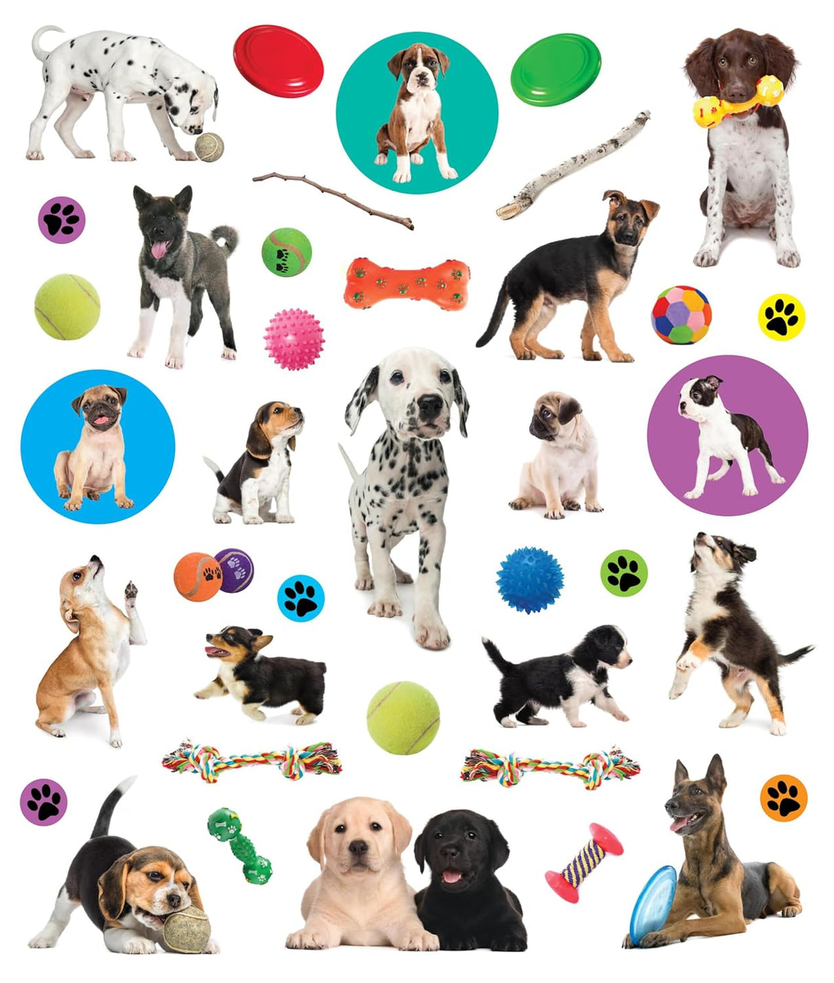 Eyelike Stickers: Puppies Sticker Book