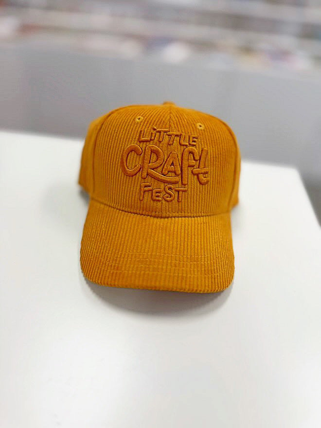 Little Craft Fest Corduroy Baseball Cap