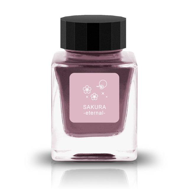 SAKURA - Eternal Ink

The Flower Memories Collection is inspired by the beauty of flowers. Some of the inks include shimmer to represent falling petals.&nbsp;

RGB: 221, 183, 195
Pale pink

30ml