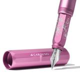 Fête Chinoise | Aluminum Carousel Fountain Pen - Serpentine Blooms