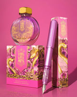 Fête Chinoise | Aluminum Carousel Fountain Pen - Serpentine Blooms