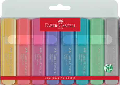 Faber-Castell Pastel Highlighters - Box of 8