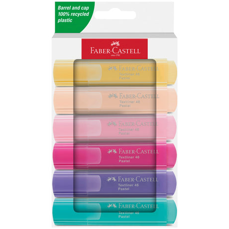 Highlight Your Ideas with Eco-Friendly Pastel Colors! Versatile 6-Pack - The Right Tools When Inspiration Strikes.

When it comes to highlighting and organizing your notes, documents or creative projects, having the right tools is essential. This 6-pack of pastel highlighters will boost productivity, organization and creativity—all with beautiful, environmentally friendly pastel colors!

Discover the perfect blend of pastel color and sustainable design with our Textliner 46 Highlighters. Featuring bright pa