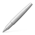 The e-motion Pure Silver writing instruments showcase a dynamic silhouette and distinctive design. This elegant yet modern combination includes a shimmering silver metal barrel with a fine guilloche pattern, complemented by a matte chrome-plated grip section, cap and clip.


The rollerball pen features a barrel made of anodized aluminum with an elaborate Guilloche pattern. The anodizing treatment adds a layer of oxide to the surface. This protective layer gives the e-motion its special coloration and makes 