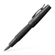 The e-motion Pure Black, with its dynamic shape and striking matte black finish, ignites a sense of passion and sophistication. The deep, trendy shade with its modern elegance, stands out in any collection. The masculine aluminum barrel, adorned with an intricate guilloche pattern, captivates connoisseurs and pen enthusiasts alike.

e-motion writing instruments feature a bulbous barrel and tapered design, ensuring the pen rests comfortably in your hand for hours of uninterrupted writing, drawing and sketchi
