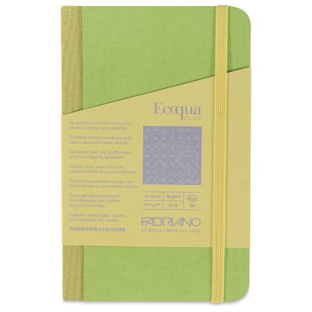 Ecoqua Plus by Fabriano is a collection of notebooks designed to accompany you every day, withstanding prolonged use. These notebooks open perfectly, allowing you to comfortably write on every page, right down to the last. Entirely made in Italy, they use the best raw materials and are produced with renewable energy, demonstrating a concrete commitment to sustainability.