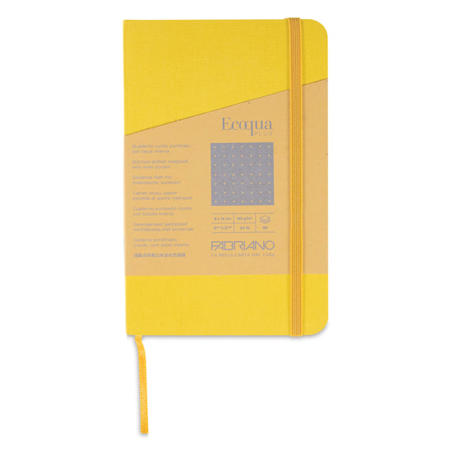 Ecoqua Plus by Fabriano is a collection of notebooks designed to accompany you every day, withstanding prolonged use. These notebooks open perfectly, allowing you to comfortably write on every page, right down to the last. Entirely made in Italy, they use the best raw materials and are produced with renewable energy, demonstrating a concrete commitment to sustainability.