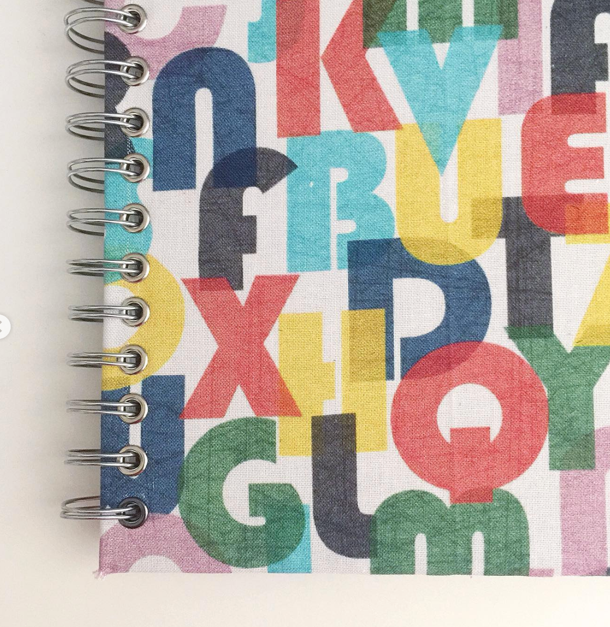Fabric Coil-bound Journals with Dorkys Ramos