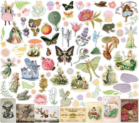 Fancy Pants Designs Fairy Garden Ephemera