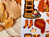 Fall Hygge Sticker Sheet