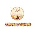 Bring the beauty of the season to creative projects with our Fall Flower Pattern washi tape, featuring a warm palette of autumn blooms and rich seasonal hues. Perfect for embellishing journals, planners, gift wrap, greeting cards, scrapbook pages, and other paper crafts, this easy-to-use tape adds a colorful finishing touch without leaving residue. A beautiful seasonal staple for stationery shops, gift boutiques, and craft retailers, it's an inviting choice for customers who love floral designs with a cozy 