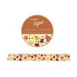 Capture the colors of the season with our Falling Leaves washi tape, featuring a classic pattern of autumn foliage in rich, earthy tones. This decorative paper tape is perfect for adding seasonal accents to planners, journals, handmade cards, gift packaging, scrapbook layouts, and other creative projects. Easy to tear, reposition, and remove, it's a versatile addition to any stationery or craft collection and an excellent seasonal offering for retailers looking to stock timeless fall-inspired designs.

Addi
