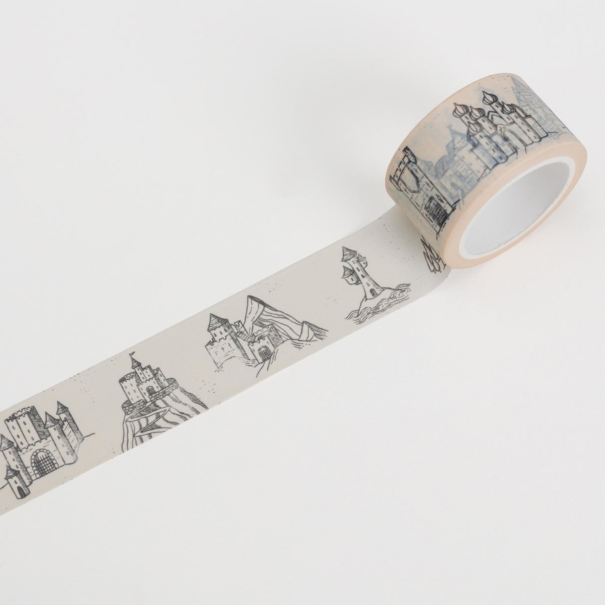 Kingdom of Threads - Fantasy Castles & Towers Washi Tape - Mapmaker Series