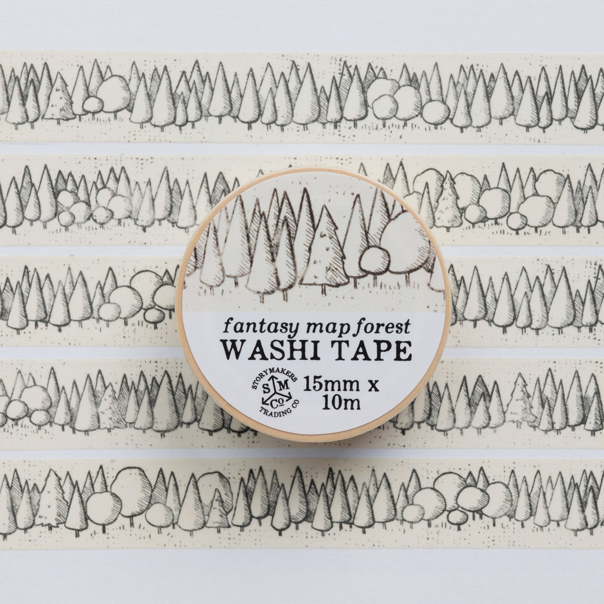 Kingdom of Threads - Fantasy Forest Washi Tape - Mapmaker Series