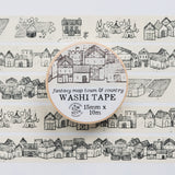 Kingdom of Threads - Fantasy Towns & Countryside Washi Tape - Mapmaker Series