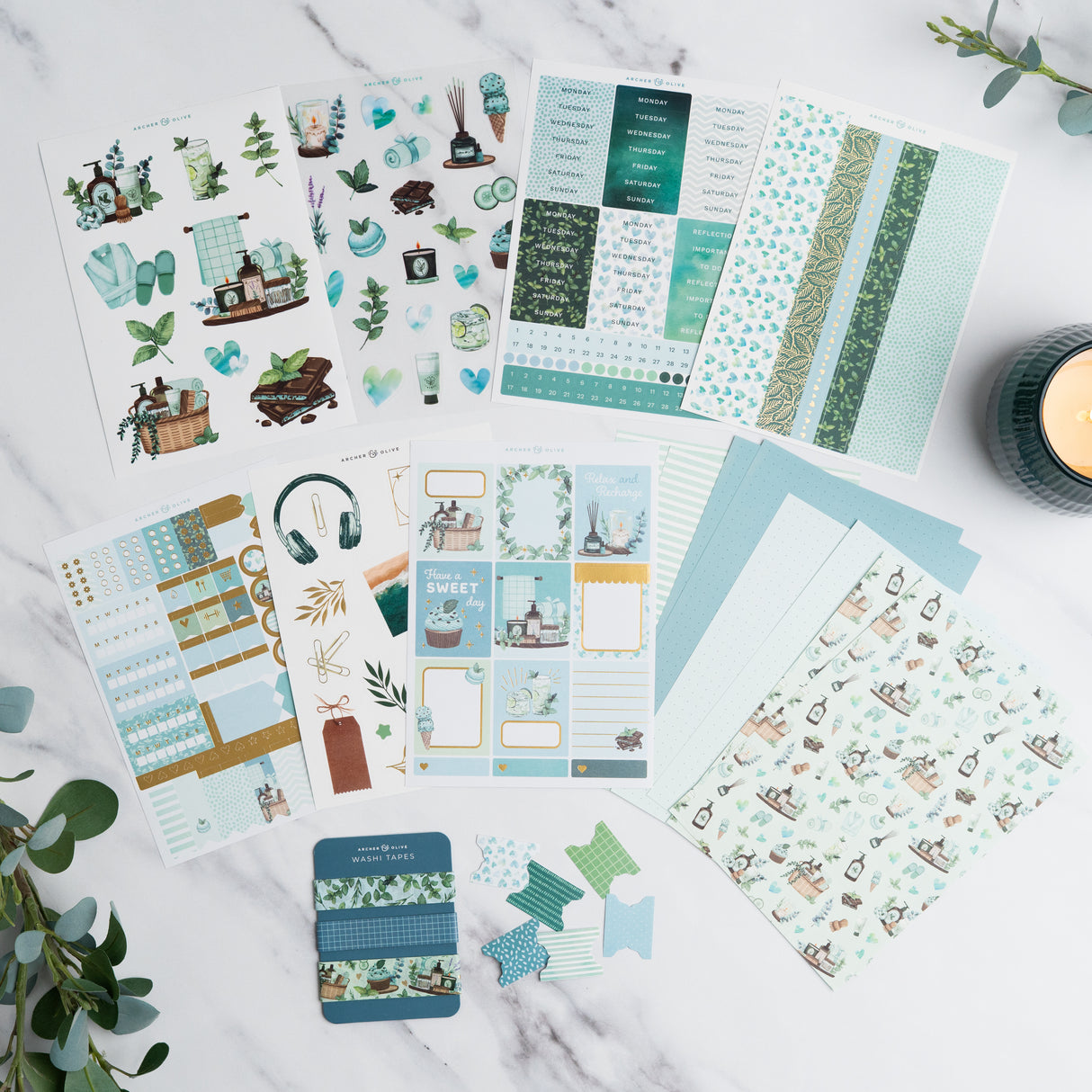 Junk Journaling: Intentional Layering to Create Calm with Archer & Olive