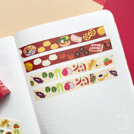 Feeling Like Home Washi Tapes - Hot Pot Lover