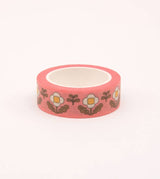 Floral Washi Tape - Vintage Pink