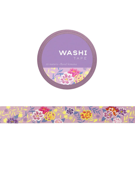 Girl of All Work Floral Kimono Washi Tape

These 15 mm wide rolls pack a punch with their striking designs and color, not to mention their eye-catching packaging makes them the perfect gift for all crafters and DIYers.

10 meters/ 15 mm per roll.