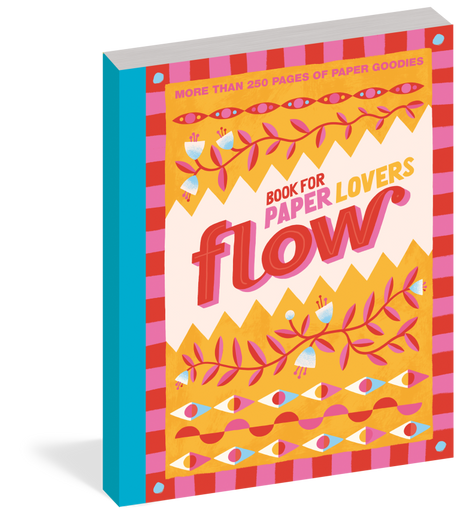 From the creators of wildly popular Flow magazine, the Book for Paper Lovers is a stationery enthusiast's dream, brimming from cover to cover with beautiful paper and Flow's signature goodies.

Paper gives us that same good feeling that our birthday did when we were children. It's the perfect craft medium that doesn't involve stress or screens something we need more and more in this digital age. You can feel it, hold it, fold it. Write or draw on it, cut it up, or keep it.

From the creators of Flow, the Bo