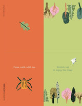 From the creators of Flow magazine, the Paper Book for Nature Lovers is a stationery enthusiast’s dream, brimming from cover to cover with beautiful paper and Flow’s signature goodies—all inspired by the natural world.

Nature is full of patterns, colors, and shapes. So, naturally, this Paper Book for Nature Lovers is too. A nice big book full of patterns and illustrations by talented artists including Lotte Dirks, Jennifer Orkin Lewis, and Deborah van der Schaaf.&nbsp;The contents range from stationery to 
