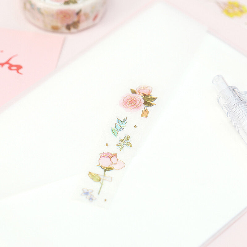 Flower Poem Washi Tape