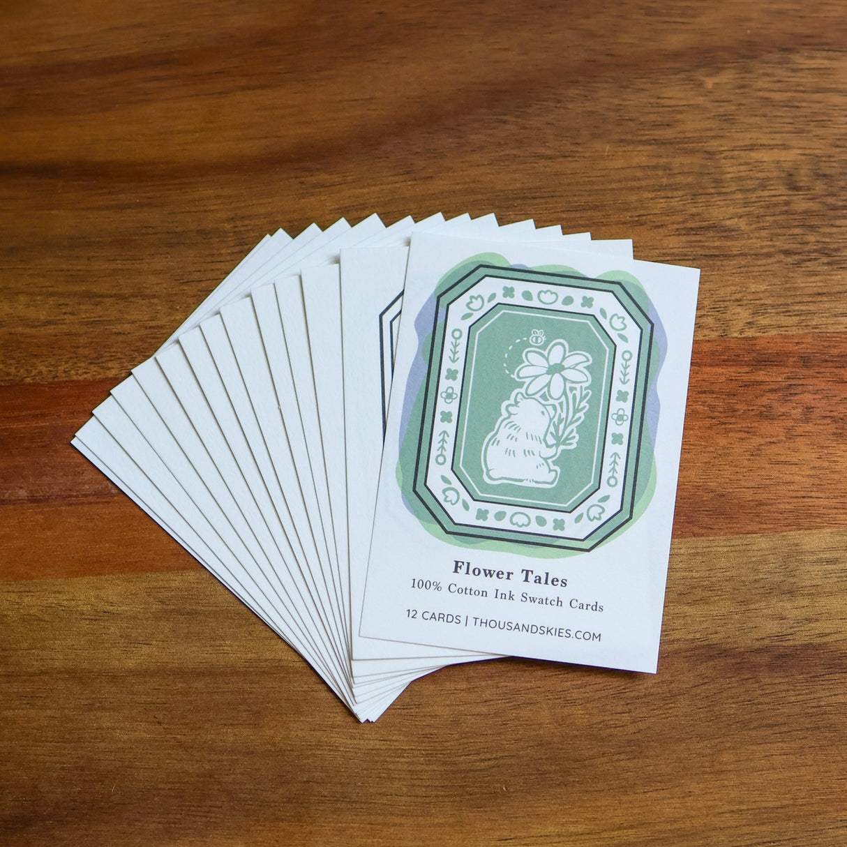 Thousand Skies Flower Tales Ink Cards