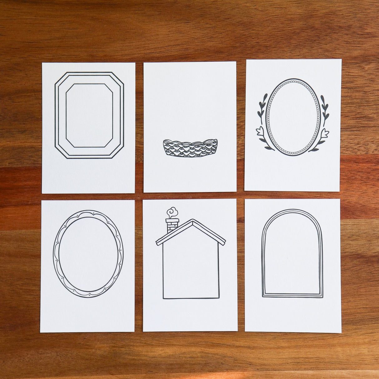 Thousand Skies Flower Tales Ink Cards