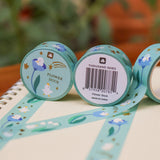 Width: 18mm
Length: 5m or 16 ft&nbsp;
Washi Tape&nbsp;
Matte
Made in China
Designed in San Jose, California
©Thousandskies
