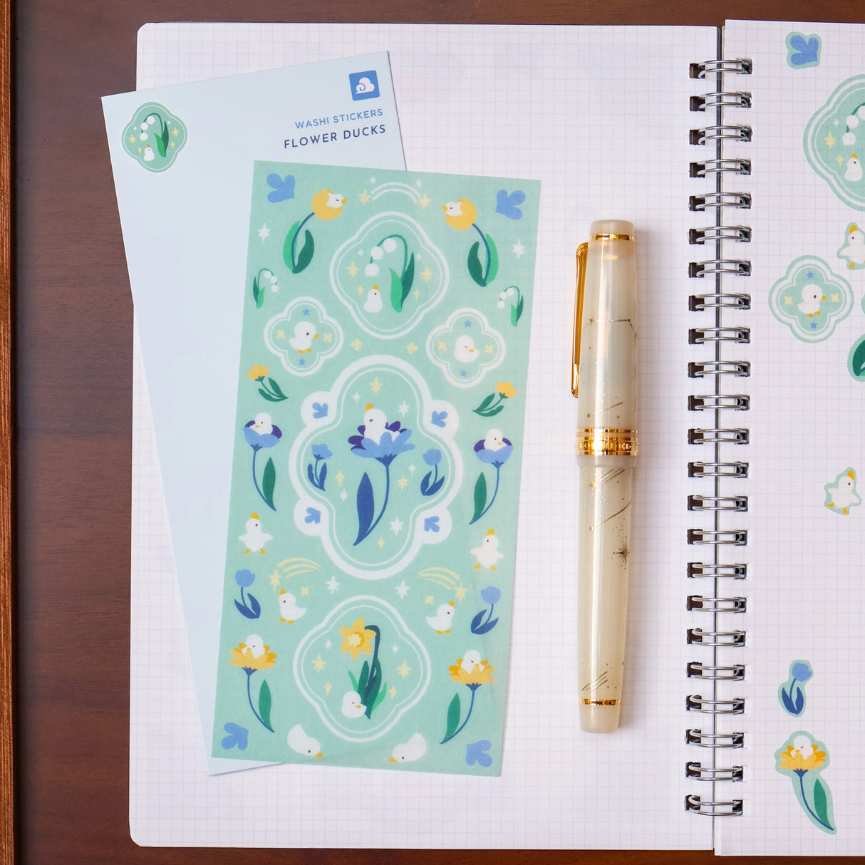 Sticker Sheet: 6 x 3 inches
Sticker Sheet Package: 7 x 3 inches
Printed in China
Design © Thousand Skies