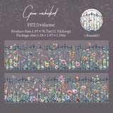 Add a cozy touch to your crafts with the Flower Vine Spread Landscape Series Kiss Cut PET Tape. Each kiss‑cut piece is easy to peel and perfect for decorating journals, planners, pen‑pal letters, scrapbooks, and gifts. The soft floral themed motifs give your pages a gentle, delicate touch of nature that feels both bright and calming.