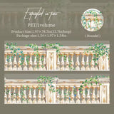 Add a cozy touch to your crafts with the Flower Vine Spread Landscape Series Kiss Cut PET Tape. Each kiss‑cut piece is easy to peel and perfect for decorating journals, planners, pen‑pal letters, scrapbooks, and gifts. The soft floral themed motifs give your pages a gentle, delicate touch of nature that feels both bright and calming.