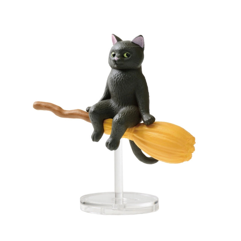 Add a little magic to your shop with the FLYING BROOM series — a whimsical collection of adorable animals soaring through the sky on enchanted brooms. Each figure features detailed sculpting and a clear display stand, perfect for creating a charming floating effect in-store or at home. From playful pigs to curious cats, these fantasy-inspired mini figures capture the wonder of a magical forest world and make great additions to kawaii or animal-themed collections.