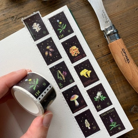 Foraging Stamp Washi Tape