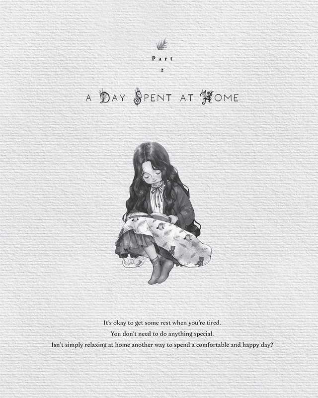 Forest Girl's Coloring Book