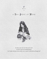 Forest Girl's Coloring Book