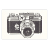 Elevate your inventory with this classic 3.5" x 5.5" postcard featuring an image from our Photography & Film Related collection titled Argus Camera.