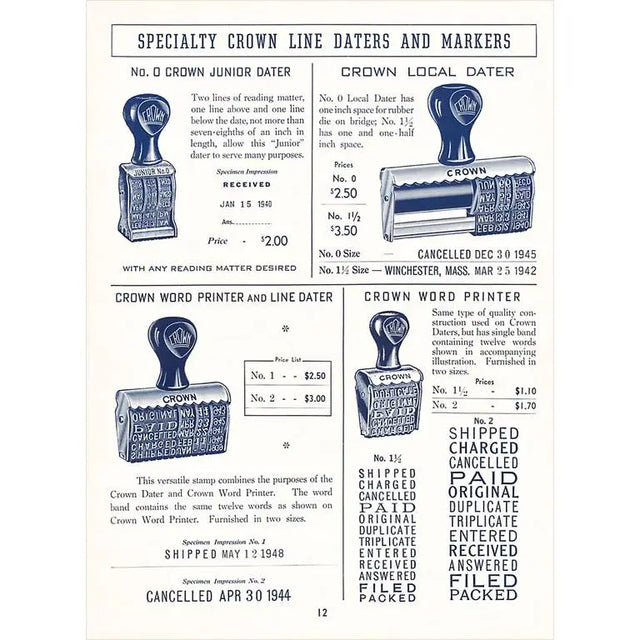 Found Image Press - Daters and Markers Postcard

Elevate your inventory with this classic 3.5" x 5.5" postcard featuring an image from our American Commerce collection titled Daters and Markers. It captures a nostalgic, vintage-inspired aesthetic that customers love. Perfect for adding a charming, retro flair to your repertoire.

• Size: 3.5" × 5.5"

• Made in USA using biodegradable, recycled, and recyclable materials